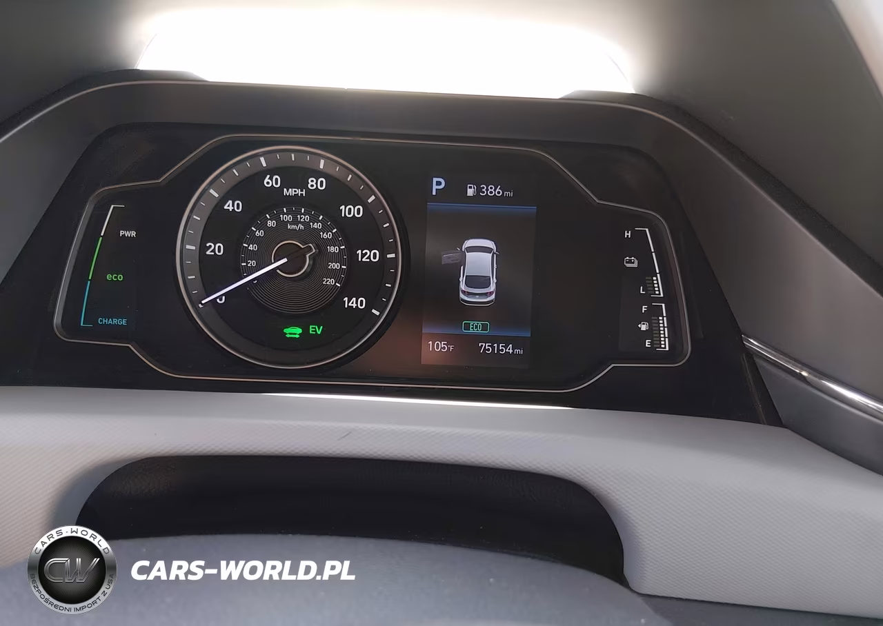 2020 Hyundai Ioniq Hybrid Blue VIN:KMHC65LC4LU219843 - 7