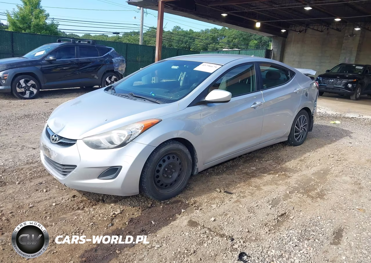 2012 Hyundai Elantra Gls VIN:5NPDH4AE5CH143285 - 2