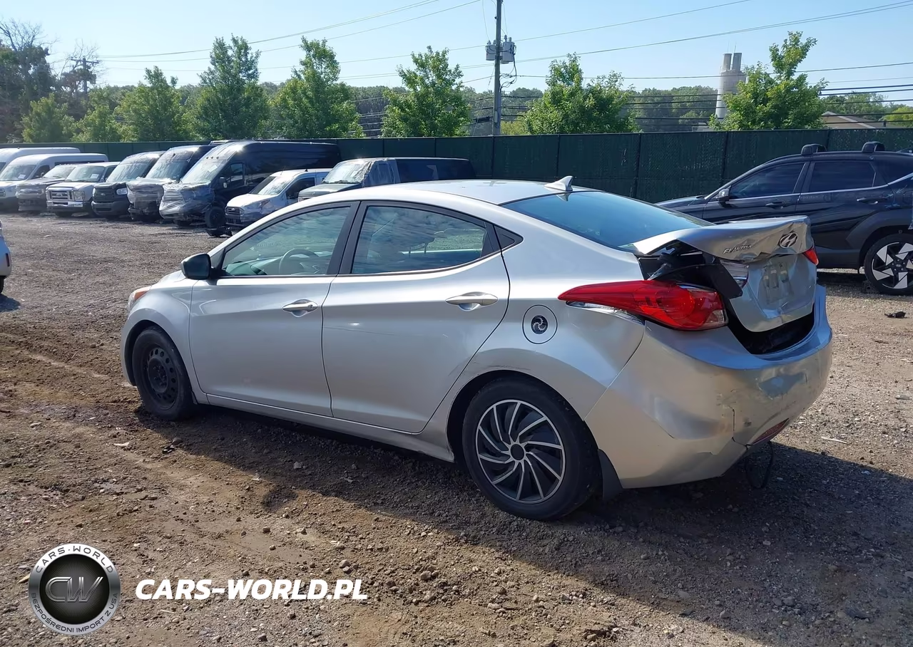 2012 Hyundai Elantra Gls VIN:5NPDH4AE5CH143285 - 3