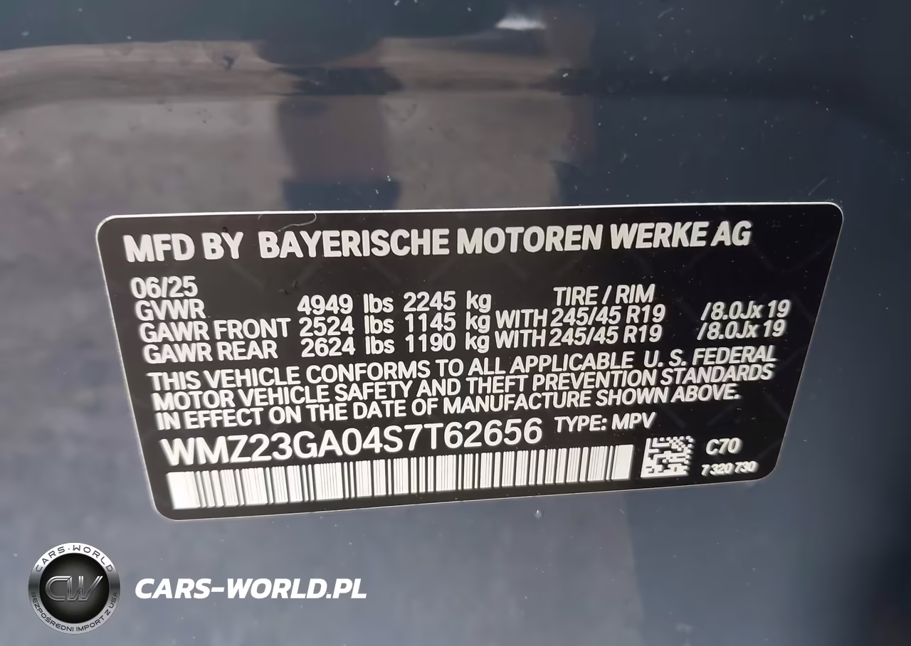 2025 Mini Countryman Cooper S VIN:WMZ23GA04S7T62656 - 9