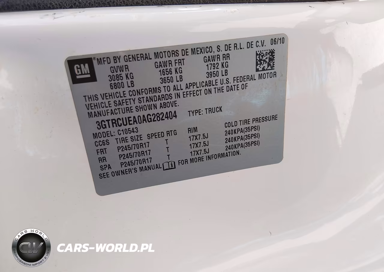 2010 GMC Sierra 1500 Sl VIN:3GTRCUEA0AG282404 - 9