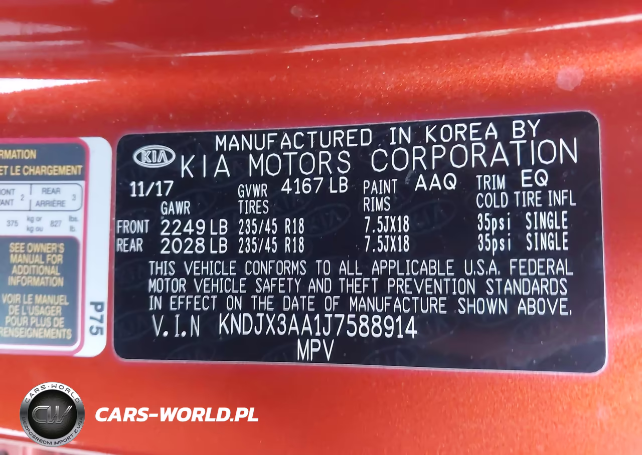 2018 Kia Soul ! VIN:KNDJX3AA1J7588914 - 9