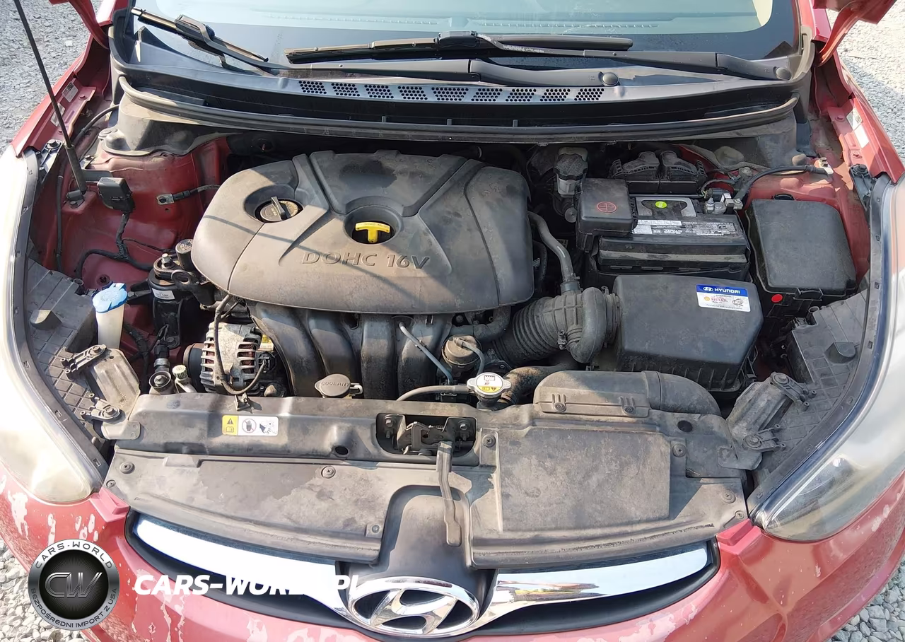 2013 Hyundai Elantra Gls VIN:KMHDH4AE5DU947864 - 10