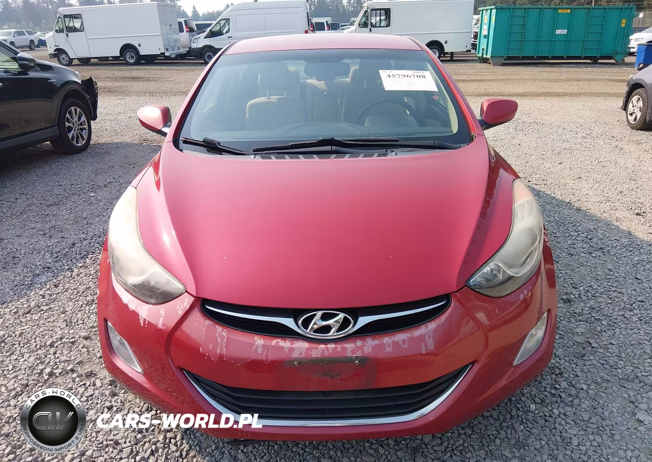 2013 Hyundai Elantra Gls VIN:KMHDH4AE5DU947864 - 13