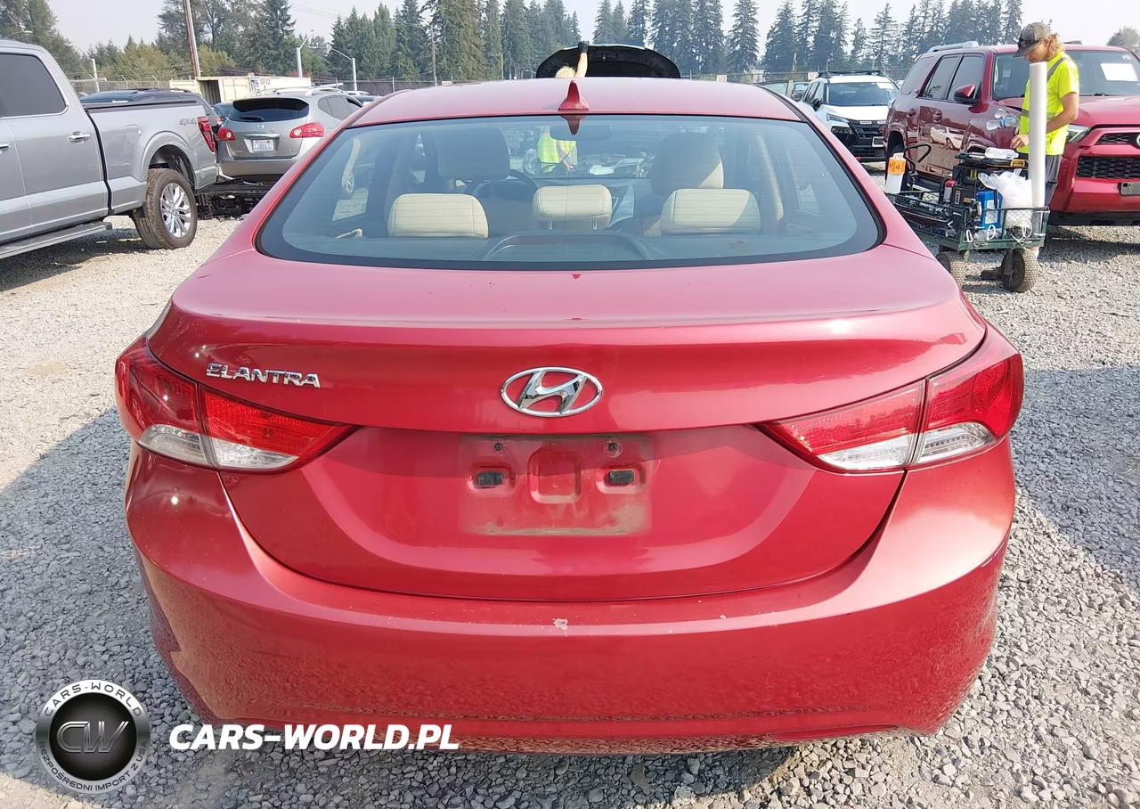 2013 Hyundai Elantra Gls VIN:KMHDH4AE5DU947864 - 17