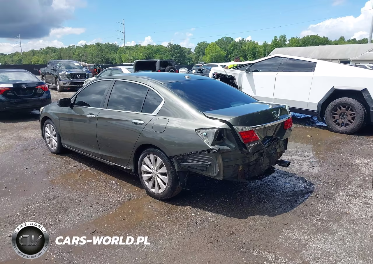 2014 Honda Accord Ex-L VIN:1HGCR2F84EA001893 - 3