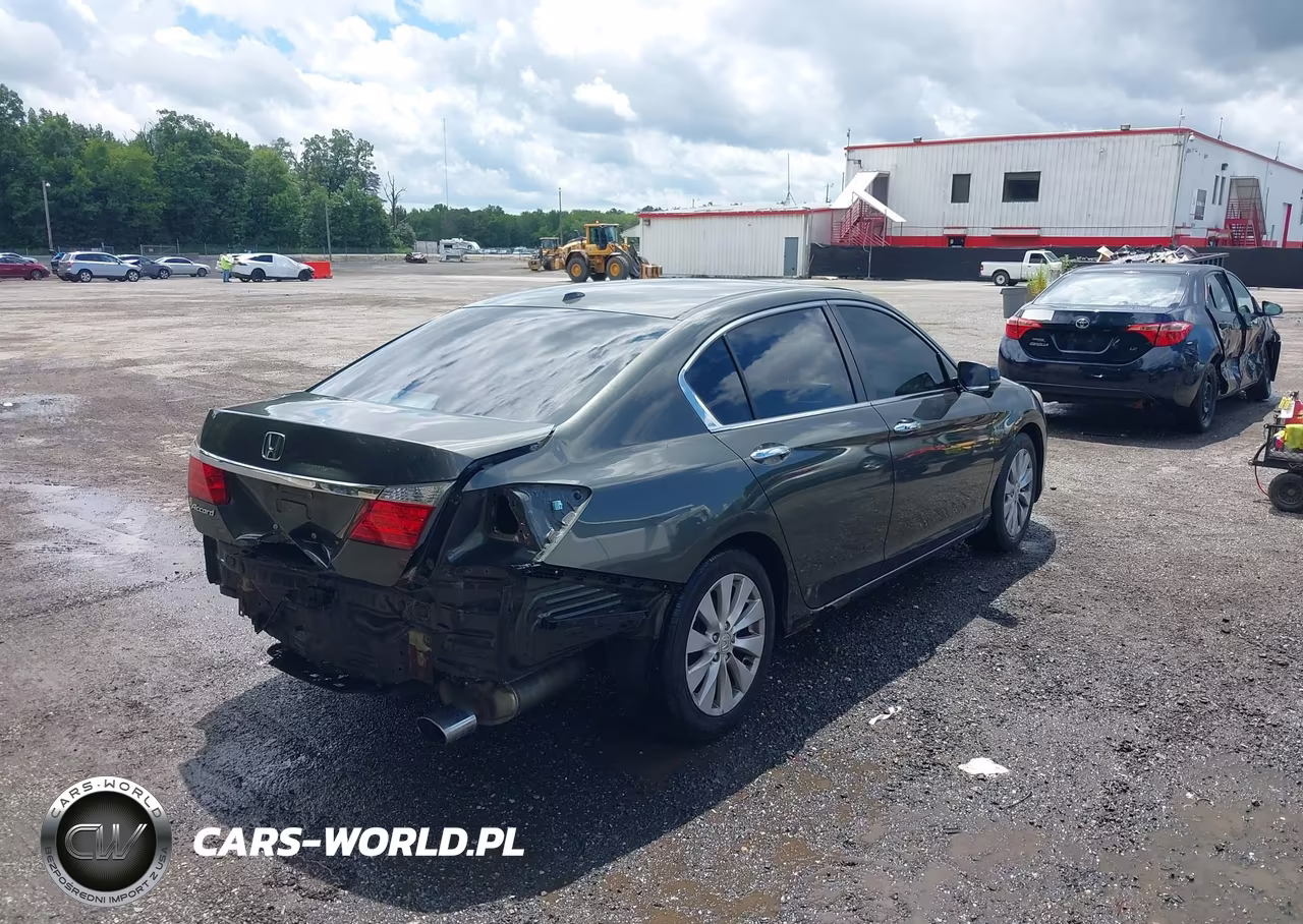 2014 Honda Accord Ex-L VIN:1HGCR2F84EA001893 - 4