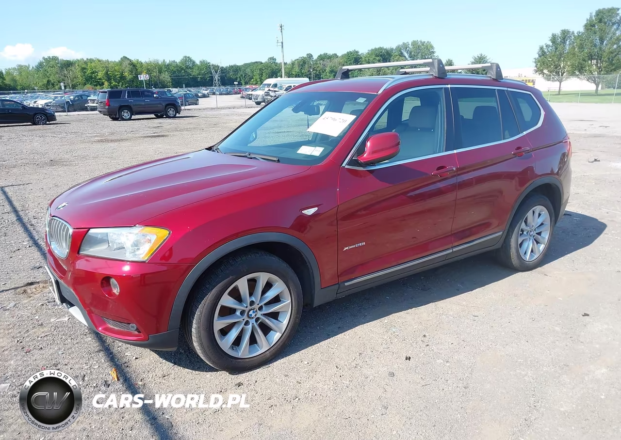 2012 BMW X3 xDrive28I VIN:5UXWX5C57CL725106 - 2