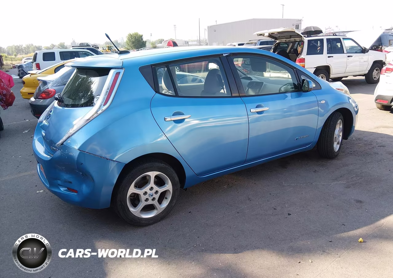 2011 Nissan Leaf Sl VIN:JN1AZ0CP3BT004678 - 4