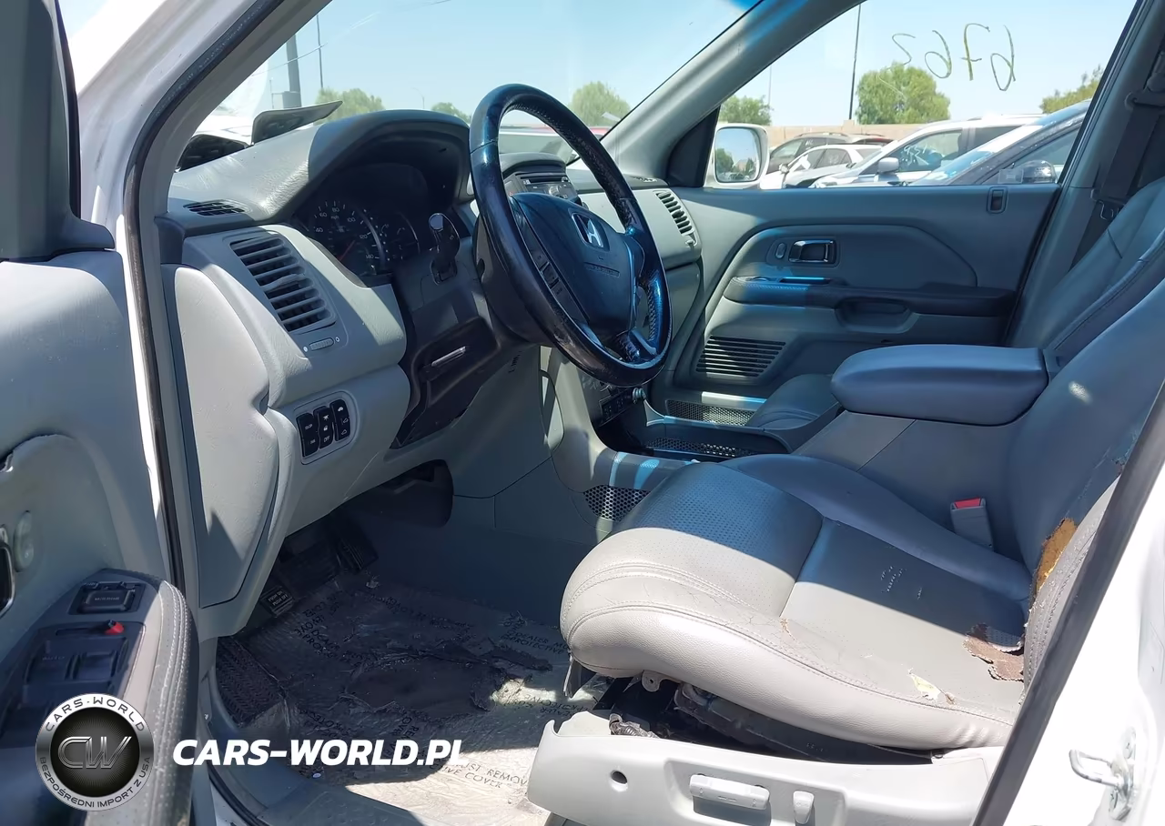 2005 Honda Pilot Ex-L VIN:2HKYF18685H565428 - 5