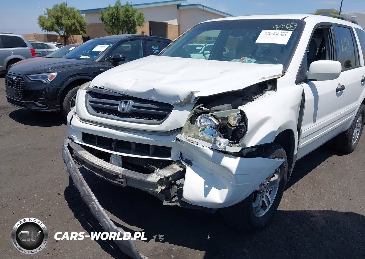 2005 Honda Pilot Ex-L VIN:2HKYF18685H565428 - 6