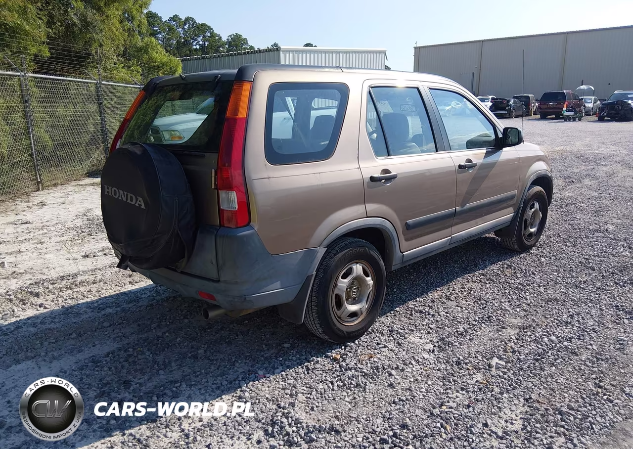 2003 Honda Cr-V Lx VIN:SHSRD68473U100715 - 4