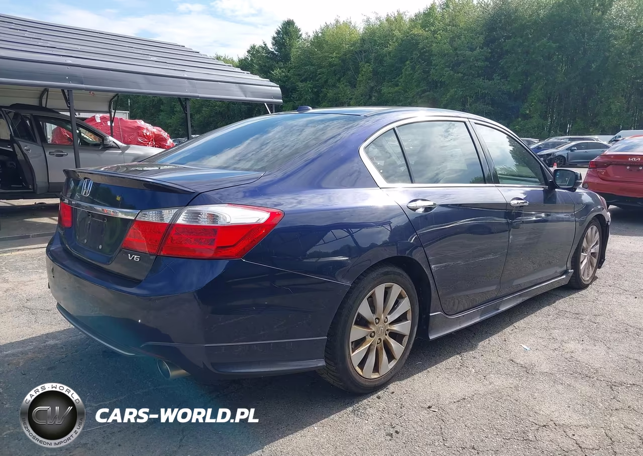 2014 Honda Accord Ex-L V-6 VIN:1HGCR3F88EA043151 - 4