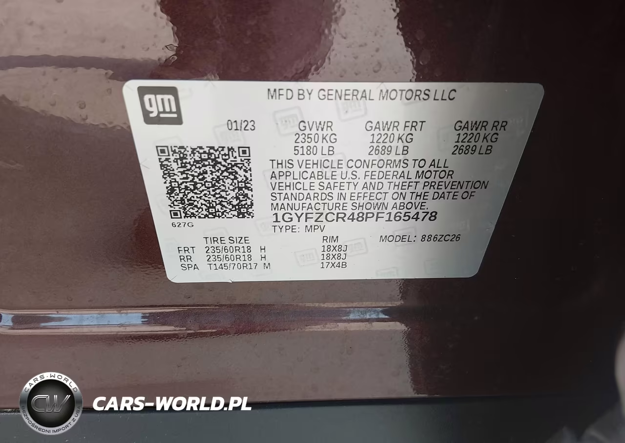 2023 Cadillac Xt4 Fwd Premium Luxury VIN:1GYFZCR48PF165478 - 9