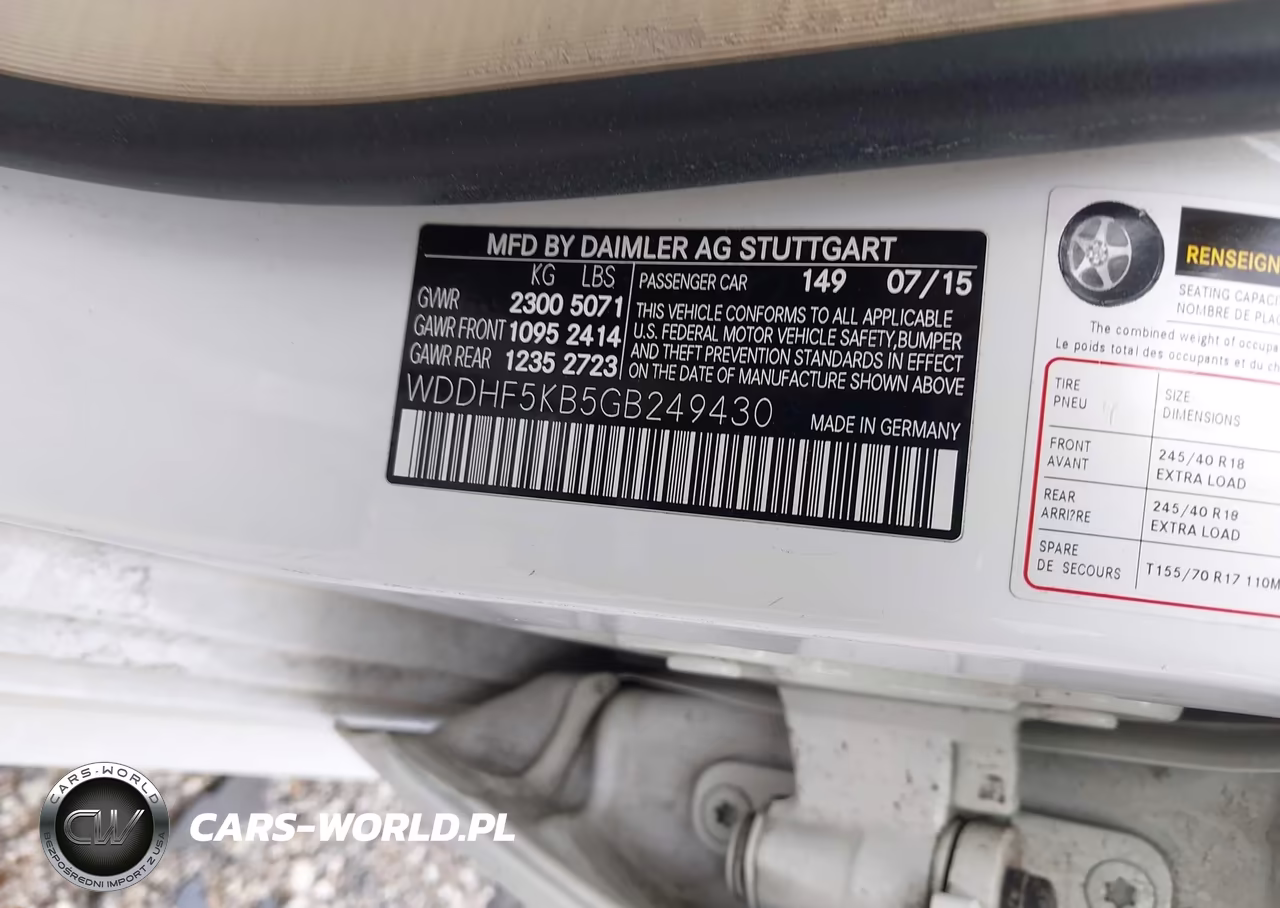 2016 Mercedes-Benz E 350 VIN:WDDHF5KB5GB249430 - 9