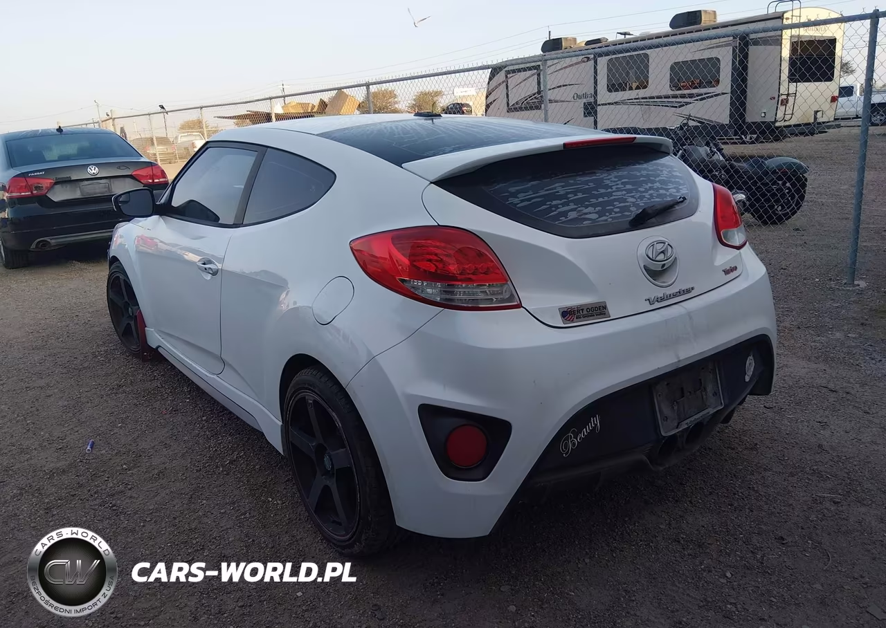 2016 Hyundai Veloster Turbo VIN:KMHTC6AE7GU279673 - 3