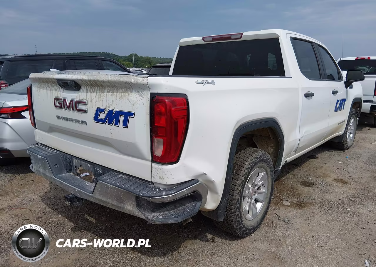 2022 GMC Sierra 1500 4Wd Short Box Pro VIN:3GTUUAED7NG541704 - 4