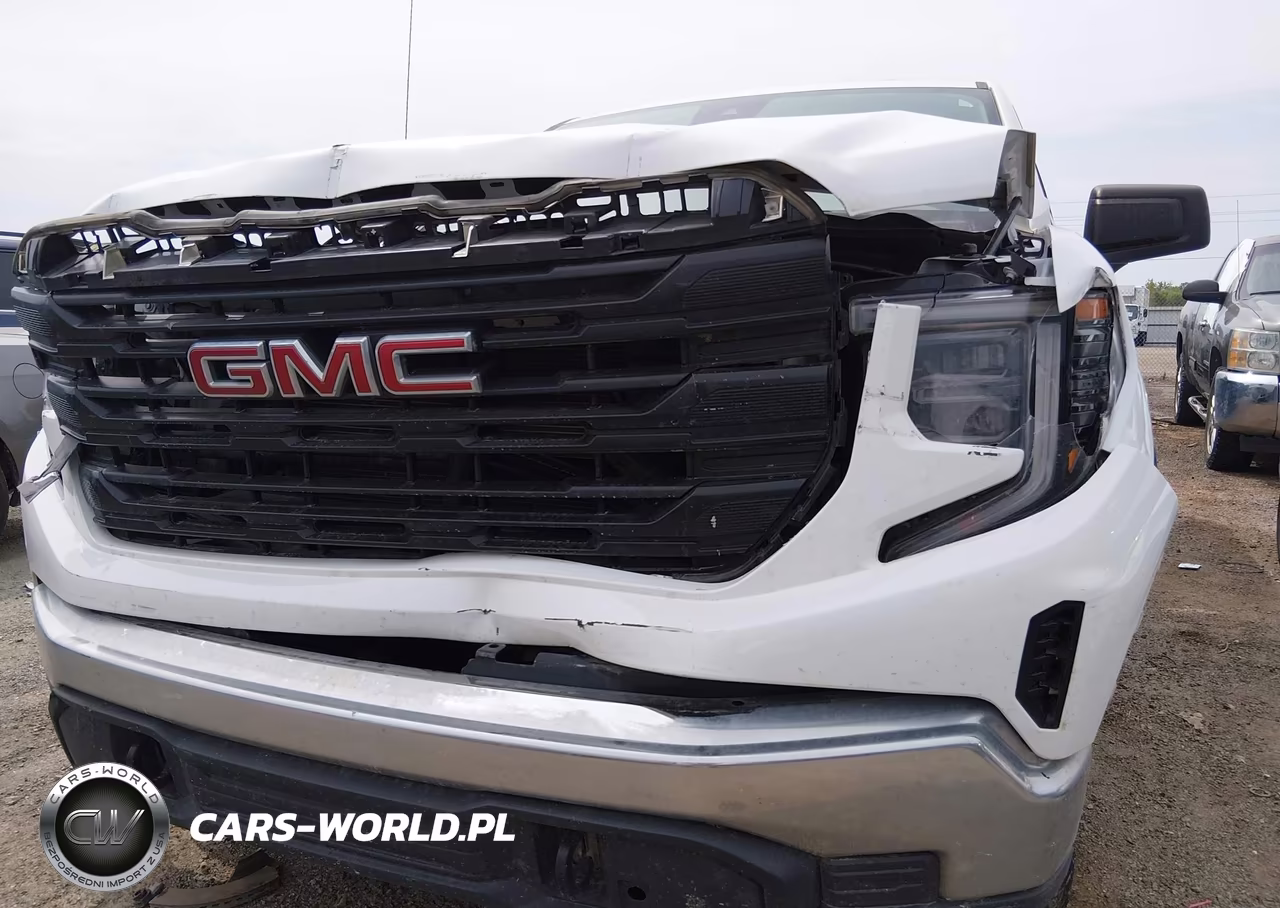 2022 GMC Sierra 1500 4Wd Short Box Pro VIN:3GTUUAED7NG541704 - 6