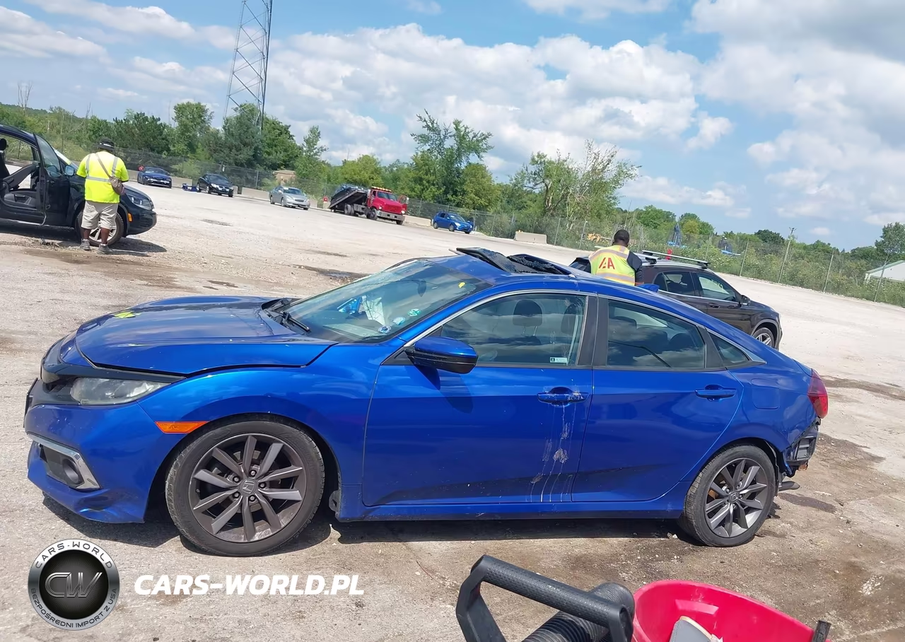 2019 Honda Civic Ex VIN:19XFC1F37KE009989 - 14