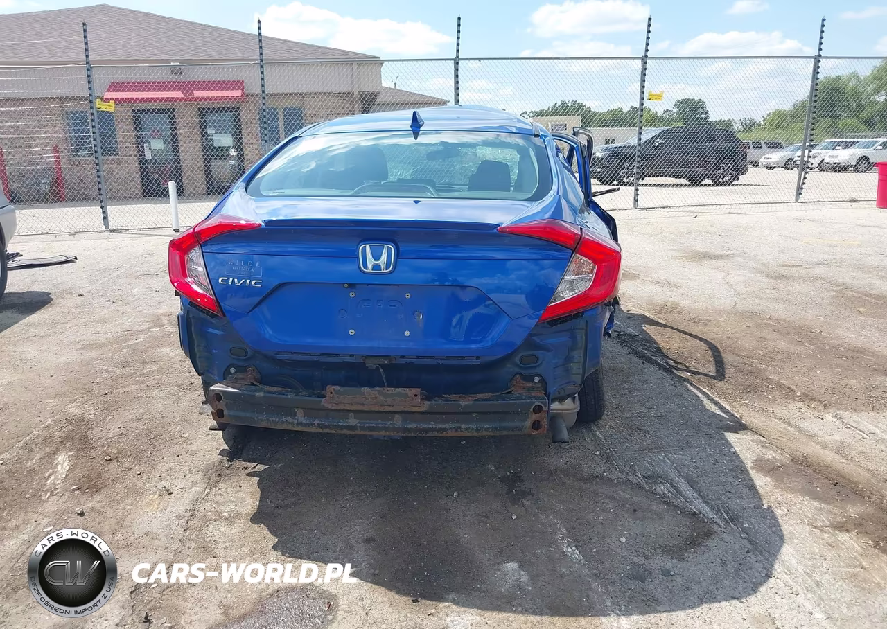 2019 Honda Civic Ex VIN:19XFC1F37KE009989 - 17