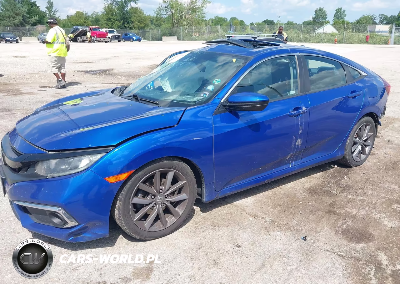 2019 Honda Civic Ex VIN:19XFC1F37KE009989 - 2