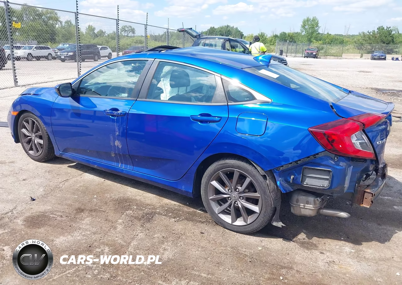 2019 Honda Civic Ex VIN:19XFC1F37KE009989 - 3
