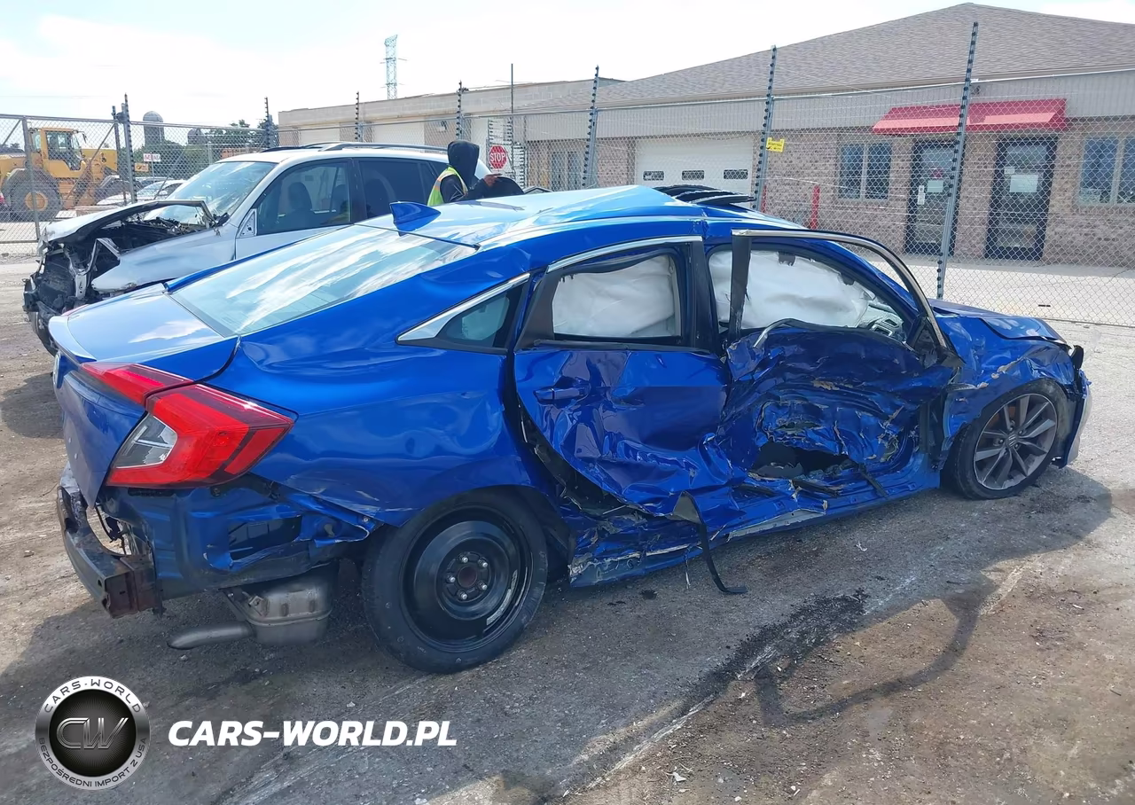 2019 Honda Civic Ex VIN:19XFC1F37KE009989 - 4