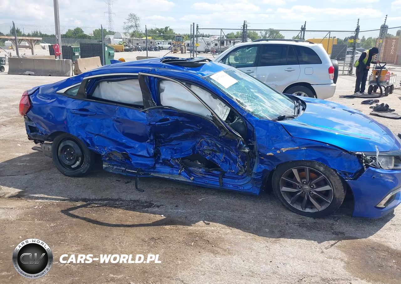 2019 Honda Civic Ex VIN:19XFC1F37KE009989 - 6