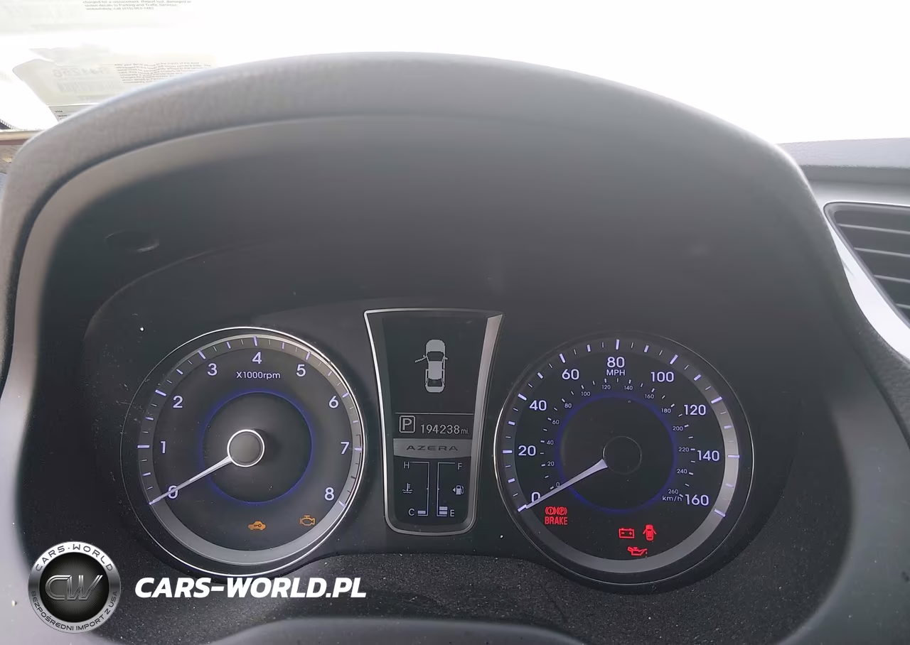 2013 Hyundai Azera VIN:KMHFG4JG9DA246808 - 7