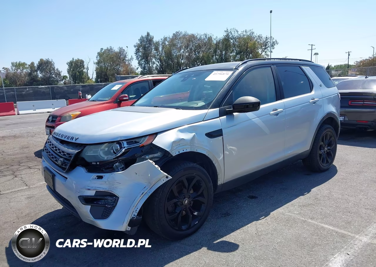 2016 Land Rover Discovery Sport Hse VIN:SALCR2BG2GH560518 - 2