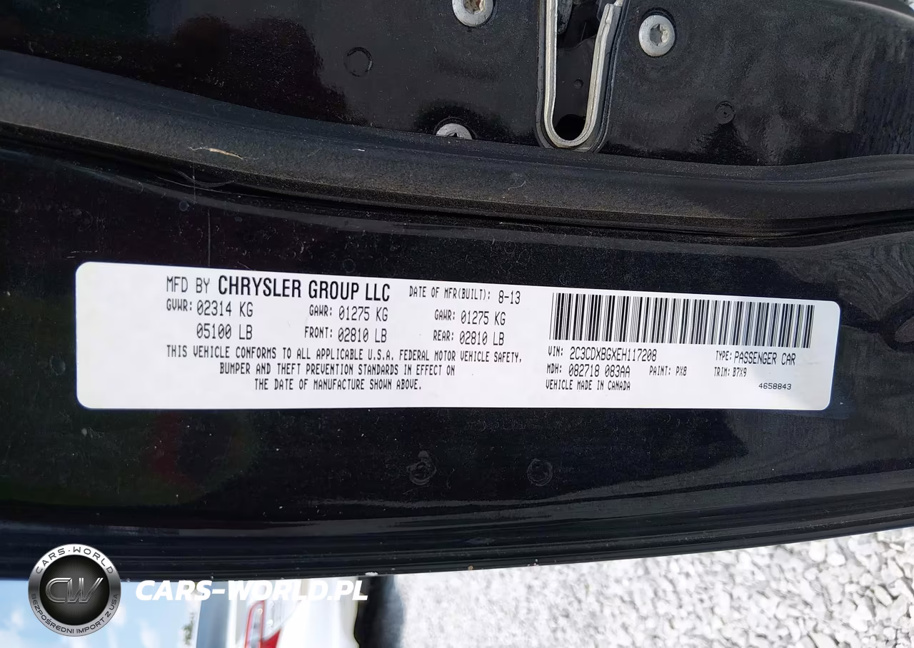 2014 Dodge Charger Se VIN:2C3CDXBGXEH117208 - 9