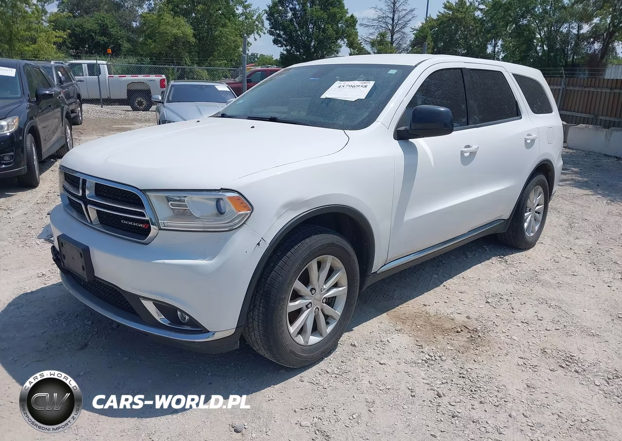 2015 Dodge Durango Sxt VIN:1C4RDHAG6FC146996 - 2