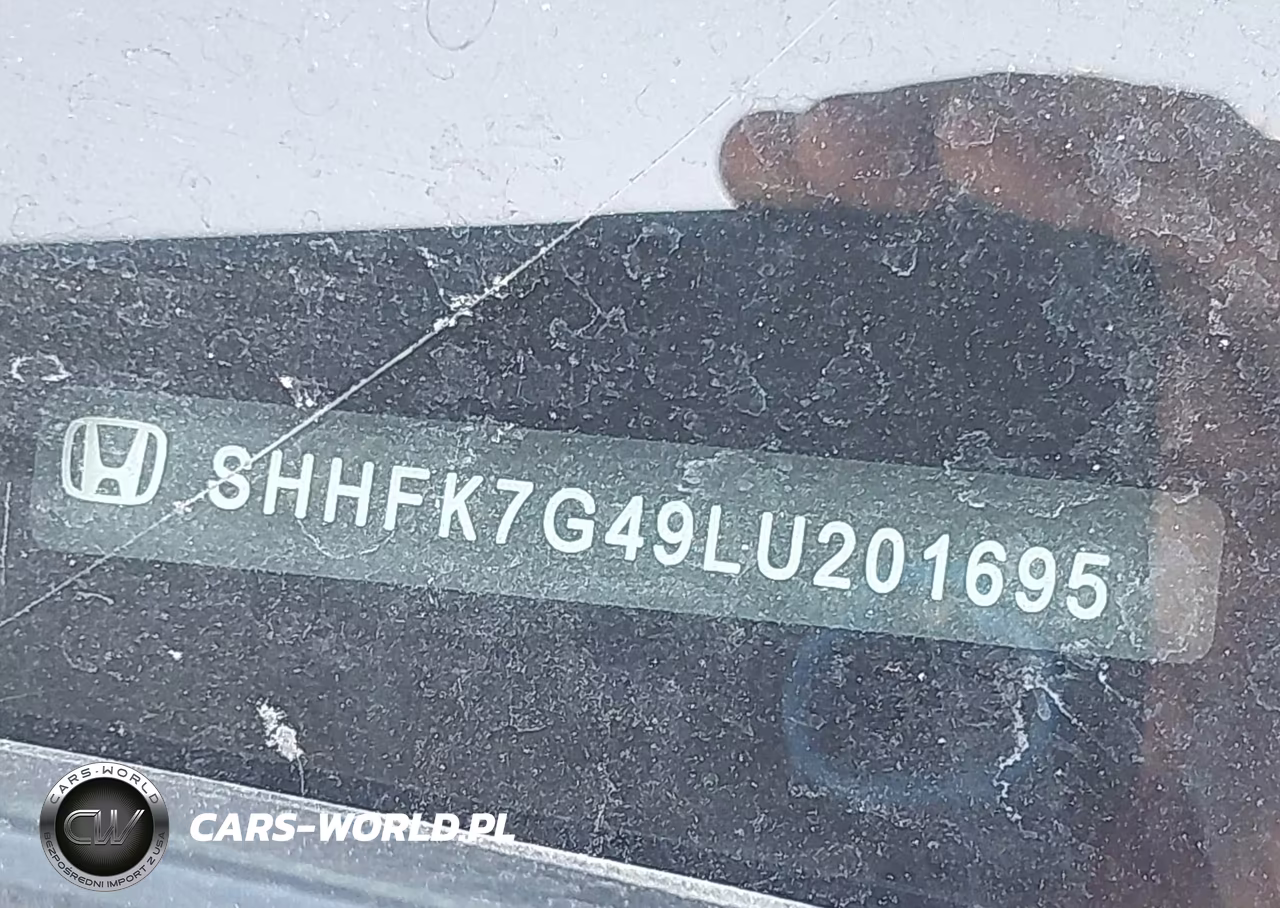 2020 Honda Civic Sport VIN:SHHFK7G49LU201695 - 9