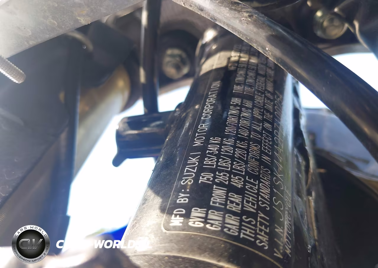 2023 Suzuki Dr-Z400 Sm VIN:JS1SK44A2P7100254 - 10