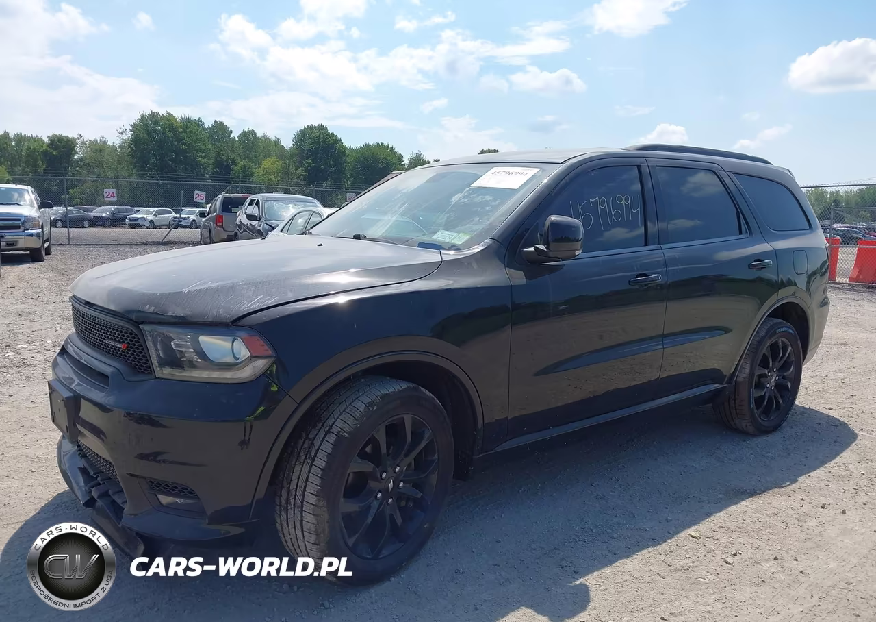 2020 Dodge Durango Gt Plus Awd VIN:1C4RDJDGXLC131299 - 2