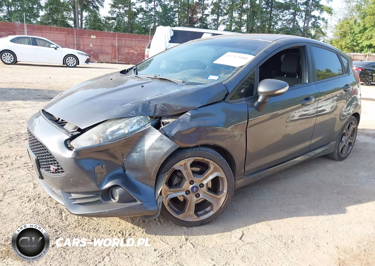 2018 Ford Fiesta St VIN:3FADP4GX6JM129436 - 2