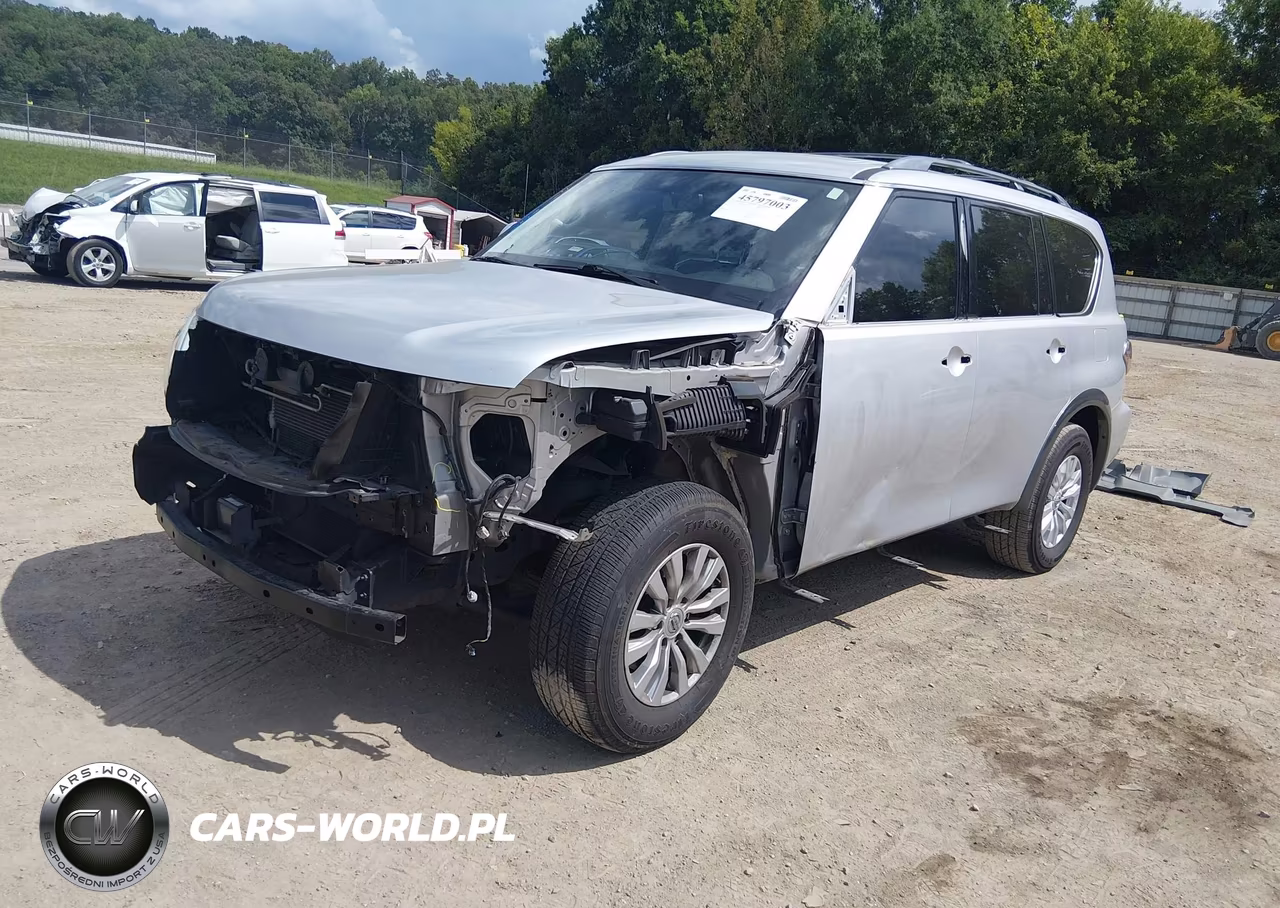 2019 Nissan Armada Sv VIN:JN8AY2NC2K9581211 - 2