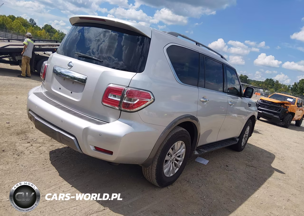 2019 Nissan Armada Sv VIN:JN8AY2NC2K9581211 - 4