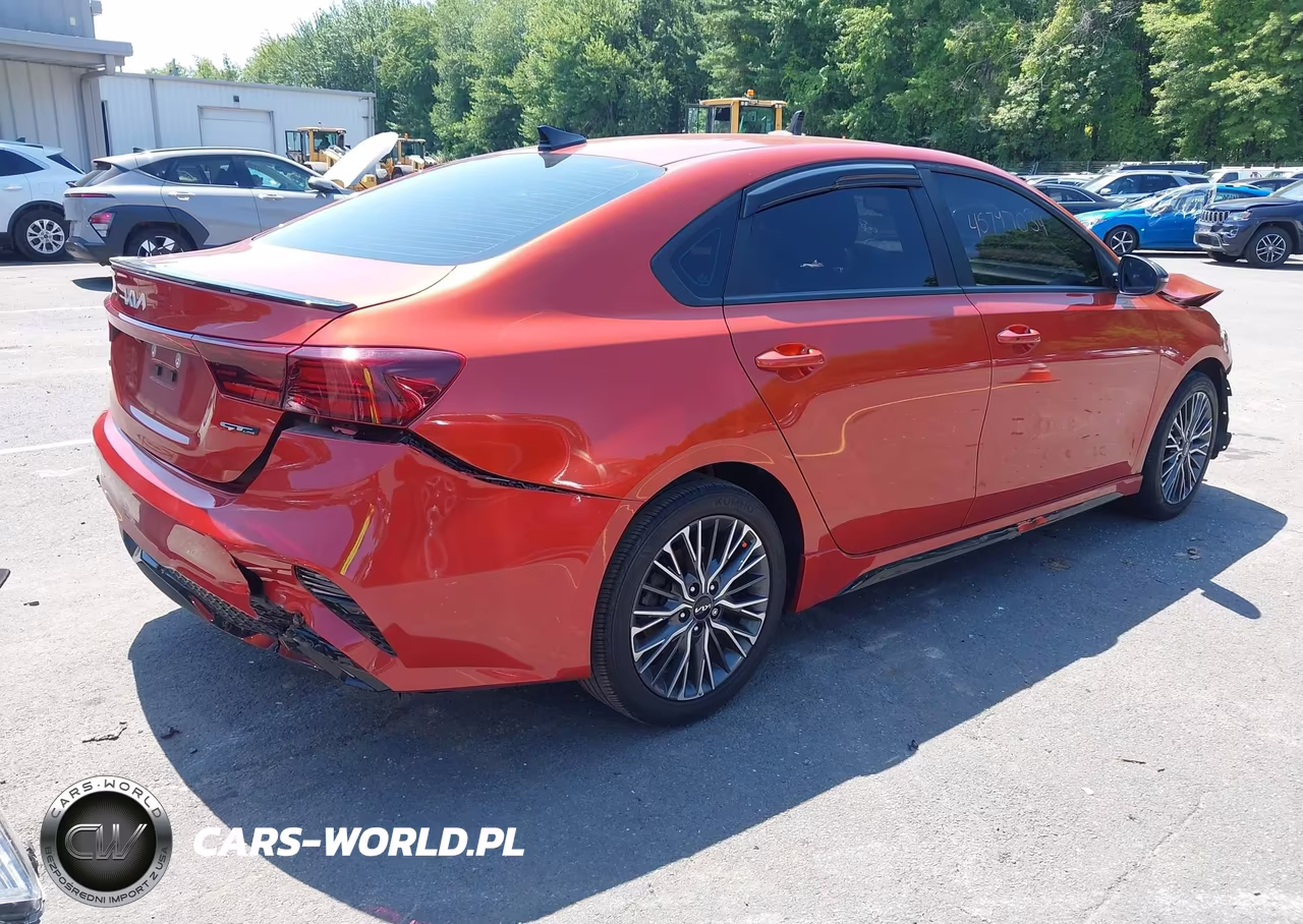 2023 Kia Forte Gt-Line VIN:3KPF54AD2PE666640 - 4