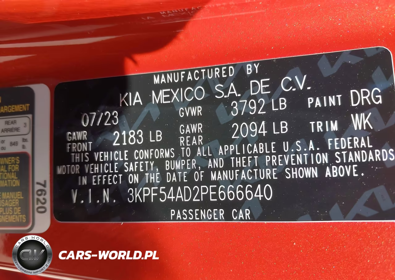 2023 Kia Forte Gt-Line VIN:3KPF54AD2PE666640 - 9