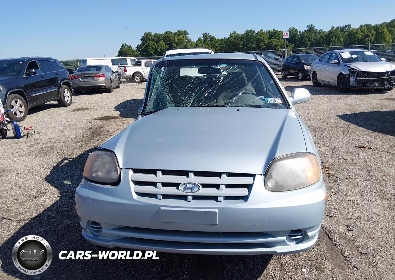 2004 Hyundai Accent Gl-Gt VIN:KMHCG35C74U292656 - 12