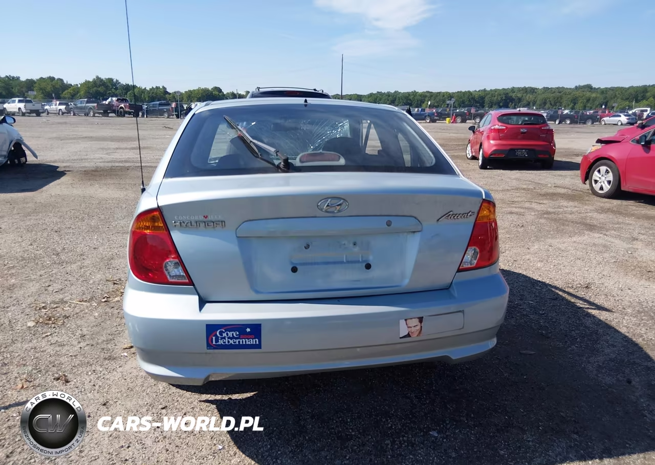 2004 Hyundai Accent Gl-Gt VIN:KMHCG35C74U292656 - 16