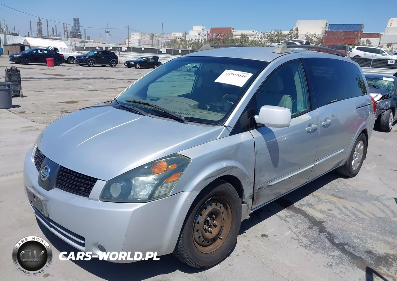 2006 Nissan Quest 3.5 S VIN:5N1BV28U76N115179 - 2