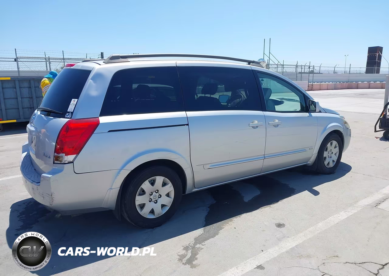 2006 Nissan Quest 3.5 S VIN:5N1BV28U76N115179 - 4