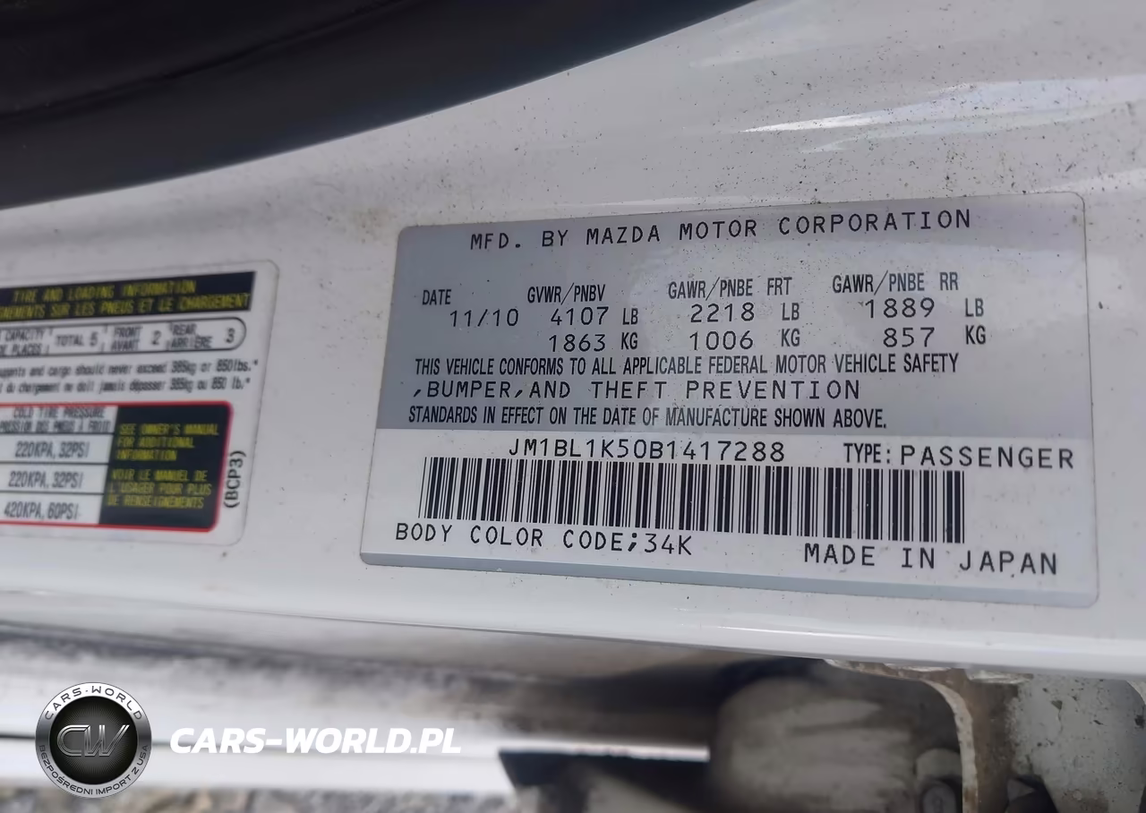 2011 Mazda Mazda3 S Sport VIN:JM1BL1K50B1417288 - 9