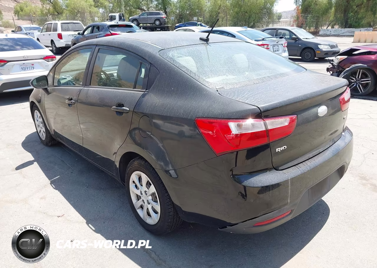 2014 Kia Rio Lx VIN:KNADM4A31E6333475 - 3