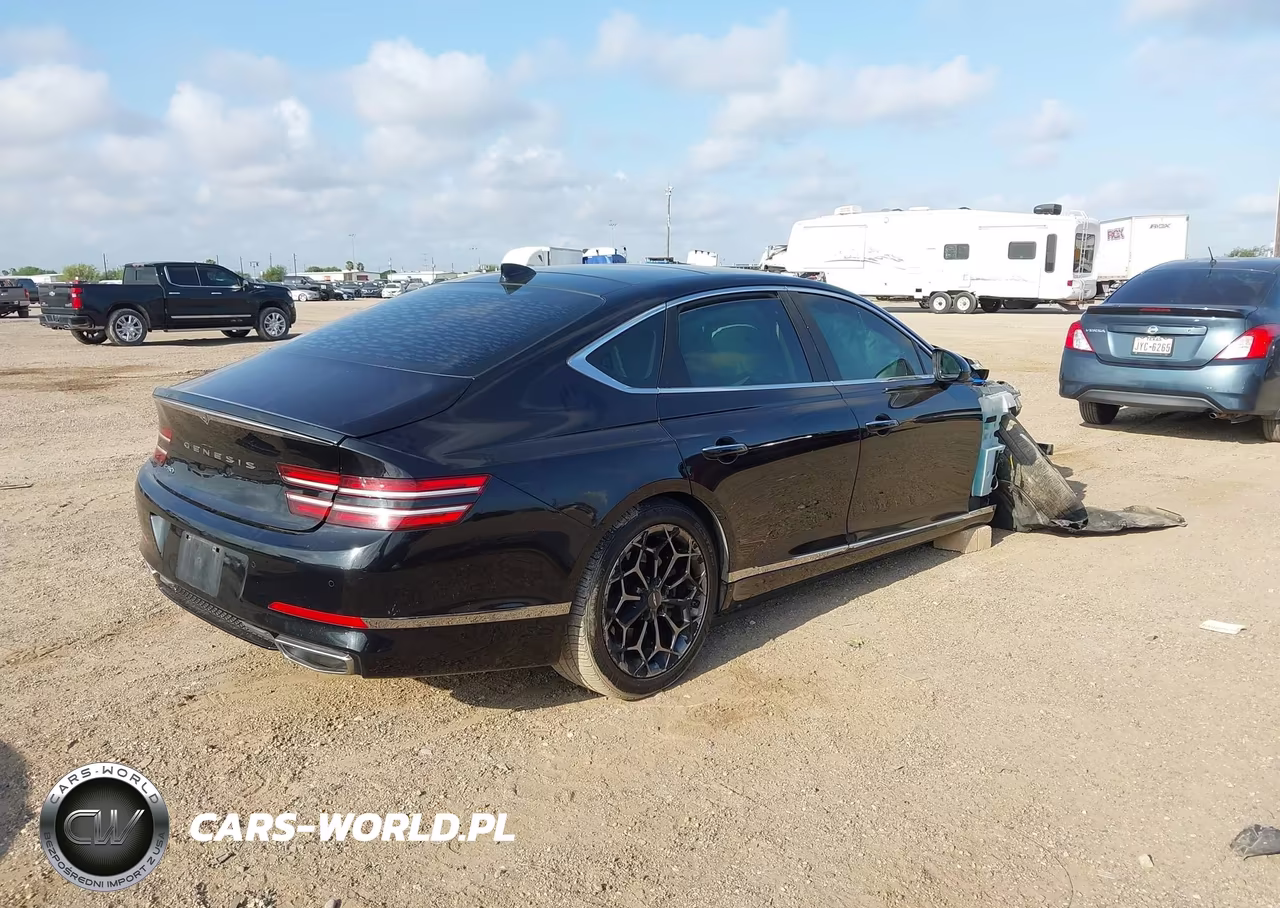 2021 Genesis G80 2.5T Rwd VIN:KMTGB4SC0MU045561 - 4