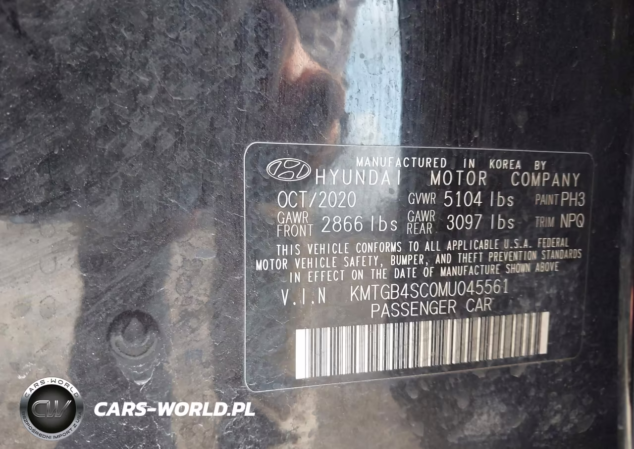2021 Genesis G80 2.5T Rwd VIN:KMTGB4SC0MU045561 - 9