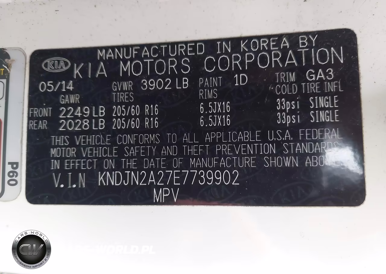 2014 Kia Soul VIN:KNDJN2A27E7739902 - 9