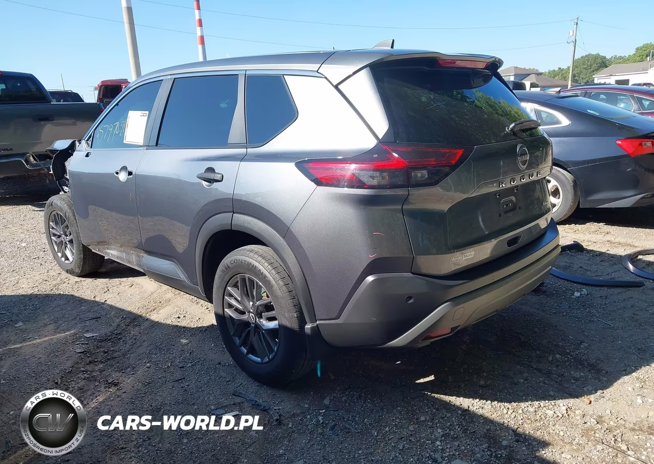 2022 Nissan Rogue S Intelligent Awd VIN:5N1BT3AB2NC731354 - 3
